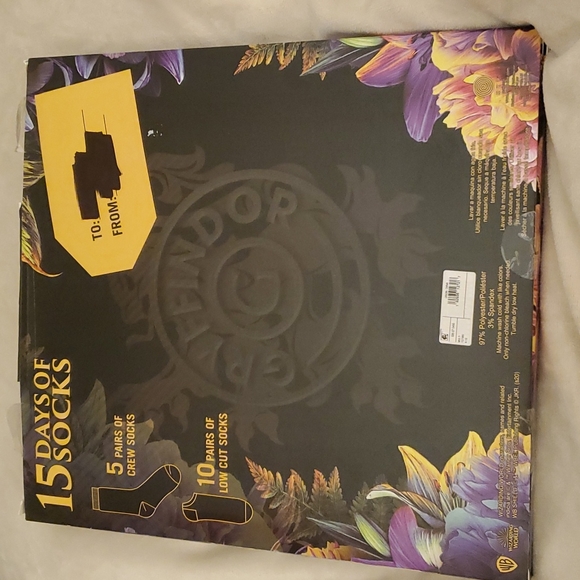 Harry Potter theme socks - Picture 4 of 8